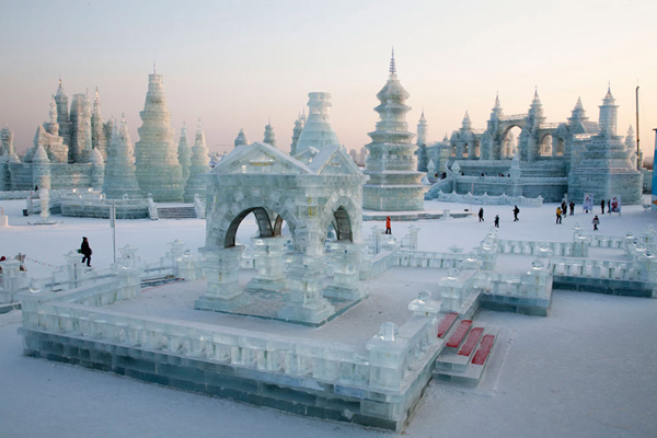 China Harbin International Ice Snow Sculpture Festival Top Chinese 